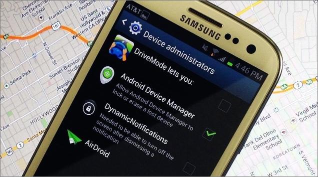 unlock samsung screen using android device manager